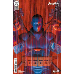 DF DEATHSTROKE THE TERMINATOR 4 MARK SPEARS VARIANT SIGNED BY TONY FLEECS Allocations may occur.