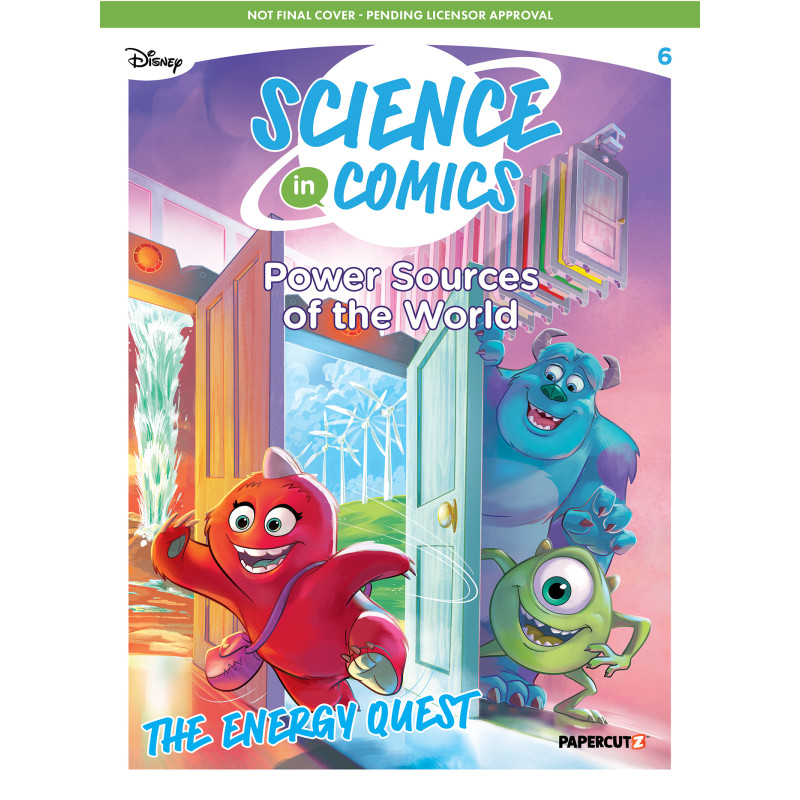 DISNEY SCIENCE IN COMICS HC POWER SOURCES OF THE WORLD