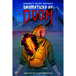 DRUMSTICKS OF DOOM BAND ON THE SILVER MOUNATIN 2 (OF 3) CVR A LAURA HELSBY