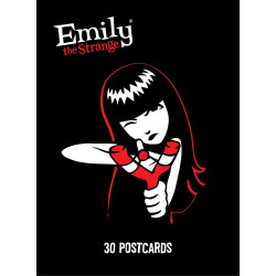 EMILY THE STRANGE 30 POSTCARDS
