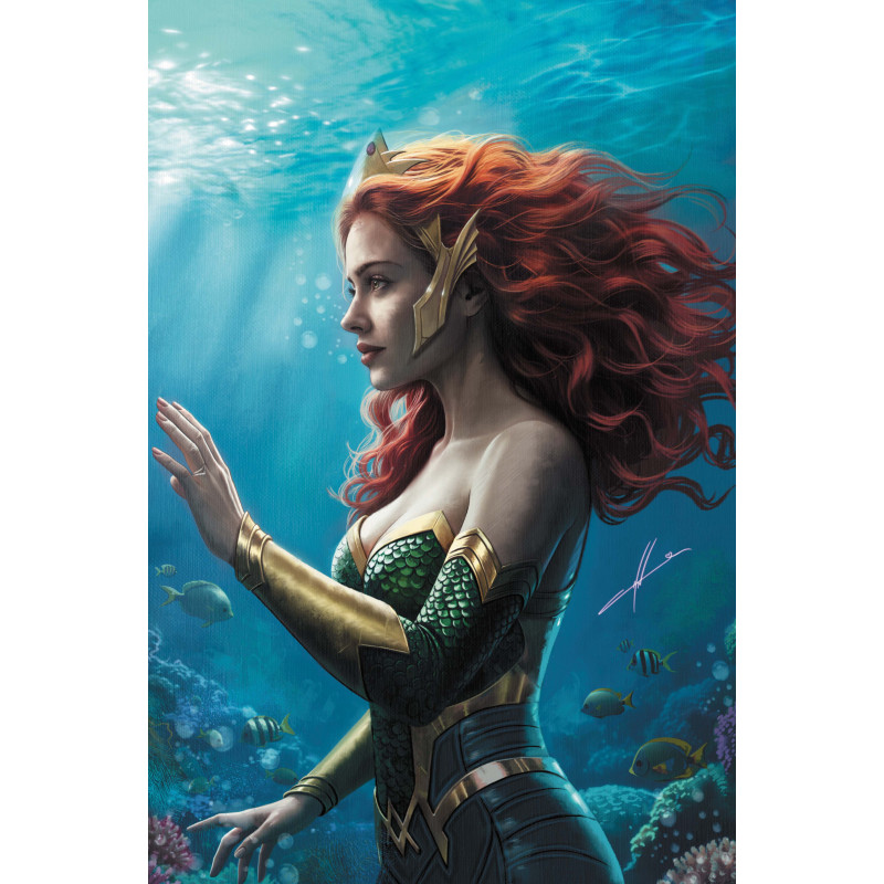 EMPEROR AQUAMAN 22 CVR B CARLA COHEN CARD STOCK VAR
