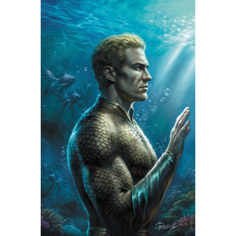EMPEROR AQUAMAN 22 CVR C LUCIO PARRILLO CARD STOCK VAR