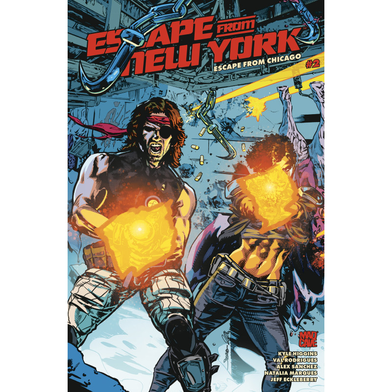 ESCAPE FROM NEW YORK ESCAPE FROM CHICAGO 2 CVR A STEPHEN MOONEY MARK ENGLERT