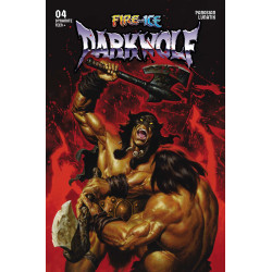 FIRE AND ICE DARKWOLF 4 CVR C JOE JUSKO VAR