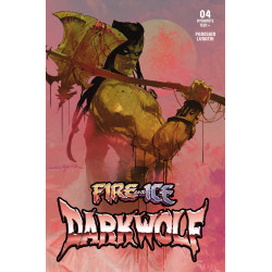 FIRE AND ICE DARKWOLF 4 CVR D STUART SAYGER VAR
