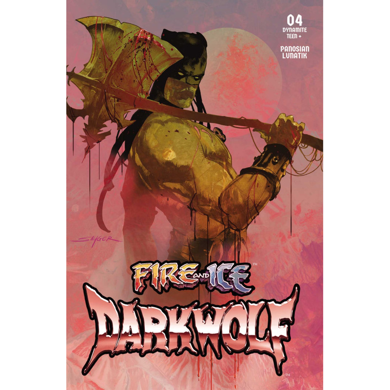 FIRE AND ICE DARKWOLF 4 CVR D STUART SAYGER VAR