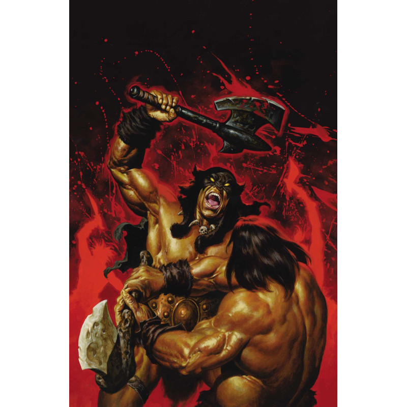 FIRE AND ICE DARKWOLF 4 CVR G JOE JUSKO LTD VIRGIN VAR
