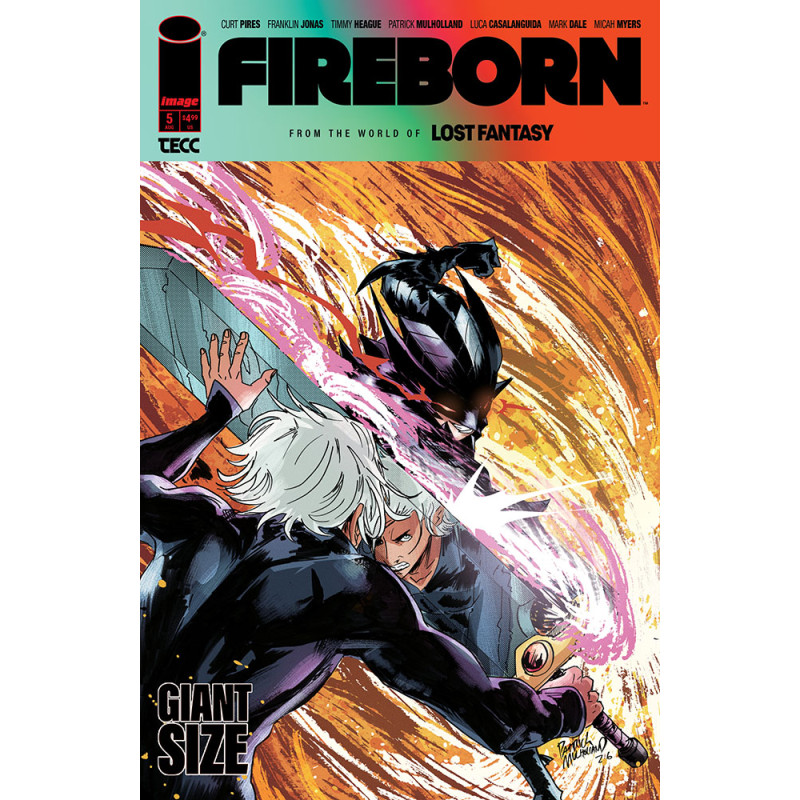FIREBORN 5 CVR A PATRICK MULHOLLAND