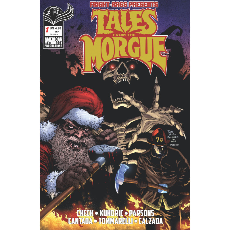 FRIGHT RAGS PRESENTS TALES FROM THE MORGUE 1 (ONE SHOT) CVR A ROY ALLAN MARTINEZ