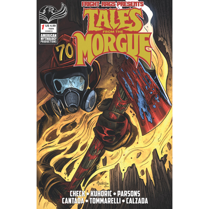 FRIGHT RAGS PRESENTS TALES FROM THE MORGUE 1 (ONE SHOT) CVR B BUZ HASSON VAR