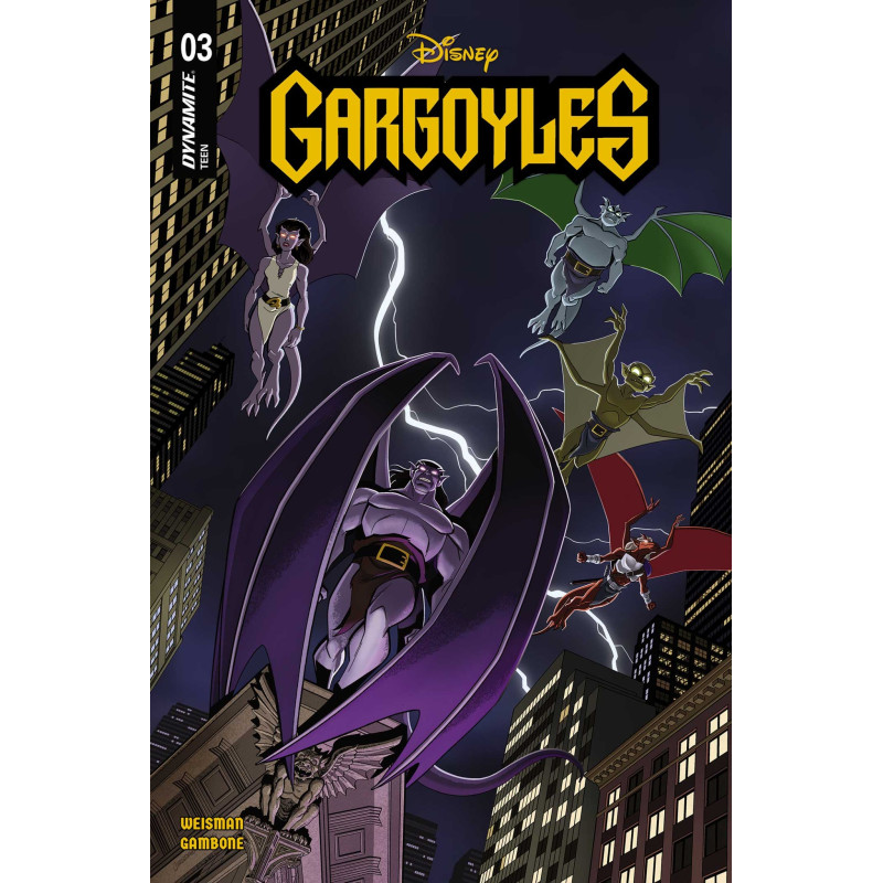 GARGOYLES (2026) 3 CVR B CHRISTOPHER JONES VAR