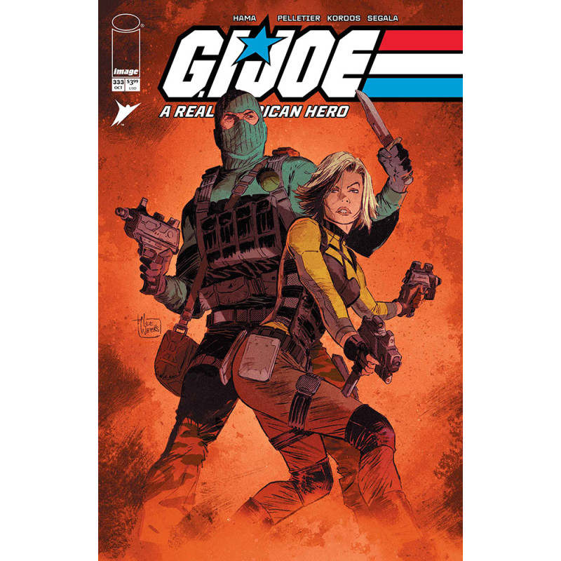 GI JOE A REAL AMERICAN HERO 333 CVR A LEE WEEKS & MIKE SPICER