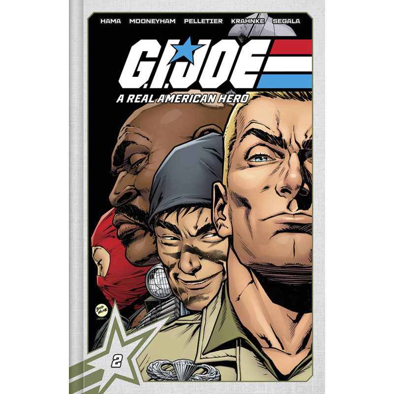 GI JOE A REAL AMERICAN HERO DLX ED HC BOOK 02 BRAD WALKER & LAURA MARTIN GI JOE CVR