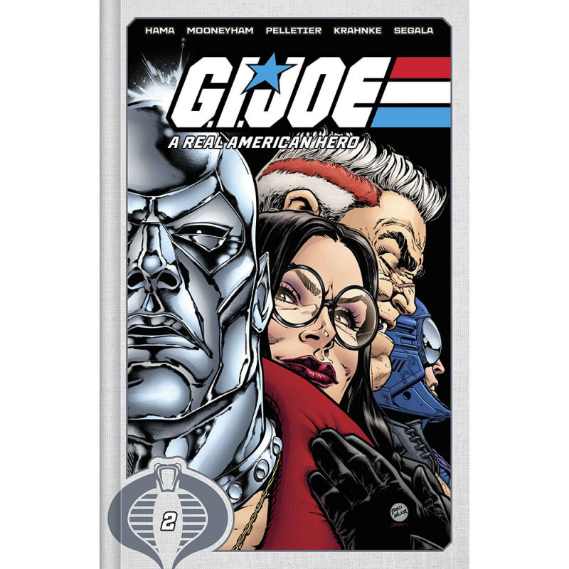 GI JOE A REAL AMERICAN HERO DLX ED HC BOOK 02 DIRECT MARKET EXCLUSIVE BRAD WALKER & LAURA MARTIN COBRA CVR