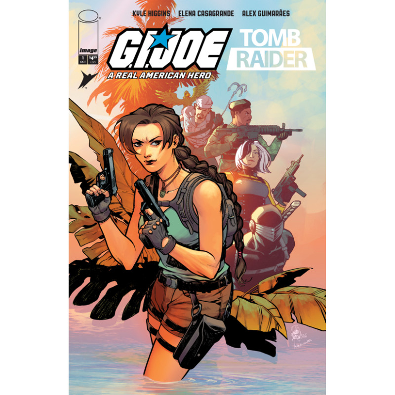 GI JOE A REAL AMERICAN HERO TOMB RAIDER 1 (OF 5) CVR A ELENA CASAGRANDE & ALEX GUIMARAES