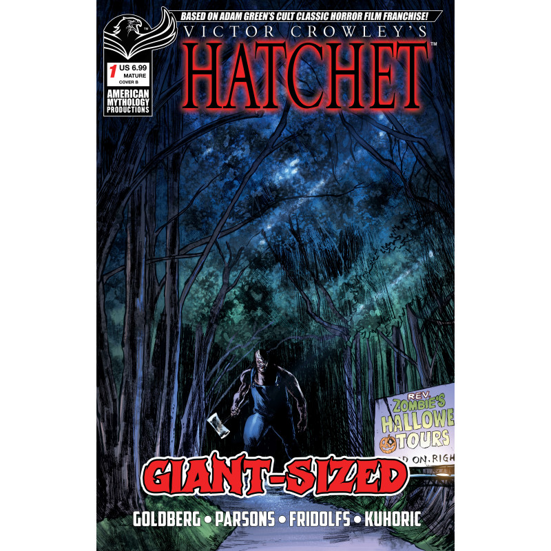 GIANT SIZED HATCHET HALLOWEEN 1 (ONE SHOT) CVR B TIM SEELEY VAR