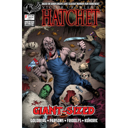 GIANT SIZED HATCHET HALLOWEEN 1 (ONE SHOT) CVR C RICHARD BONK VAR