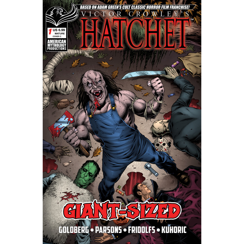 GIANT SIZED HATCHET HALLOWEEN 1 (ONE SHOT) CVR C RICHARD BONK VAR