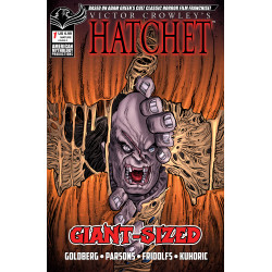 GIANT SIZED HATCHET HALLOWEEN 1 (ONE SHOT) CVR D BUZ HASSON VAR