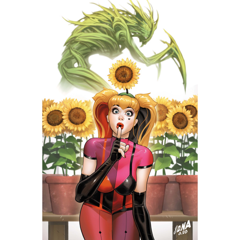 HARLEY QUINN 67 CVR B DAVID NAKAYAMA CARD STOCK VAR (BATMAN BAD SEEDS)