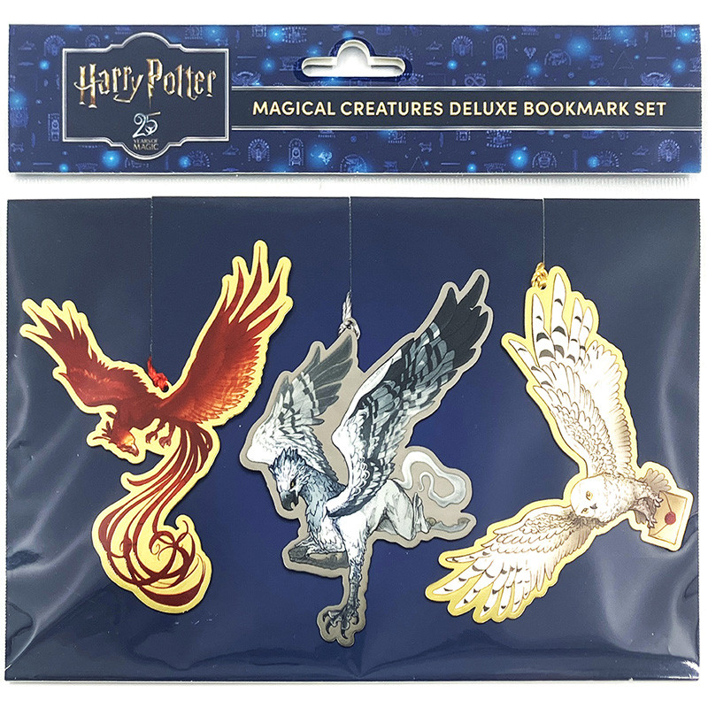 HARRY POTTER MAGICAL CREATURES DELUXE BOOKMARK SET (SET OF 3)