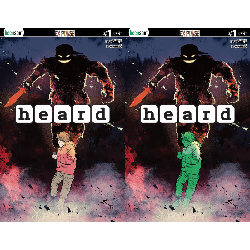 HEARD 1 CVR D LUCA PANCIROLI & MANOLI MARTINEZ HOLOFOIL FLIP COVER VAR