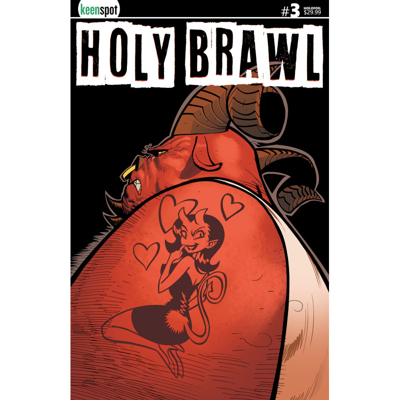 HOLY BRAWL 3 (OF 5) CVR B ATHILA FABBIO HOLOFOIL VAR