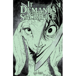 IT DEMANDS SACRIFICE 1 (OF 4) CVR J ADAM POLLINA GLOW IN THE DARK VAR