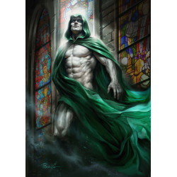 JSA 24 CVR C LUCIO PARILLO KINGDOM COME 30TH ANNIVERSARY CARD STOCK VAR