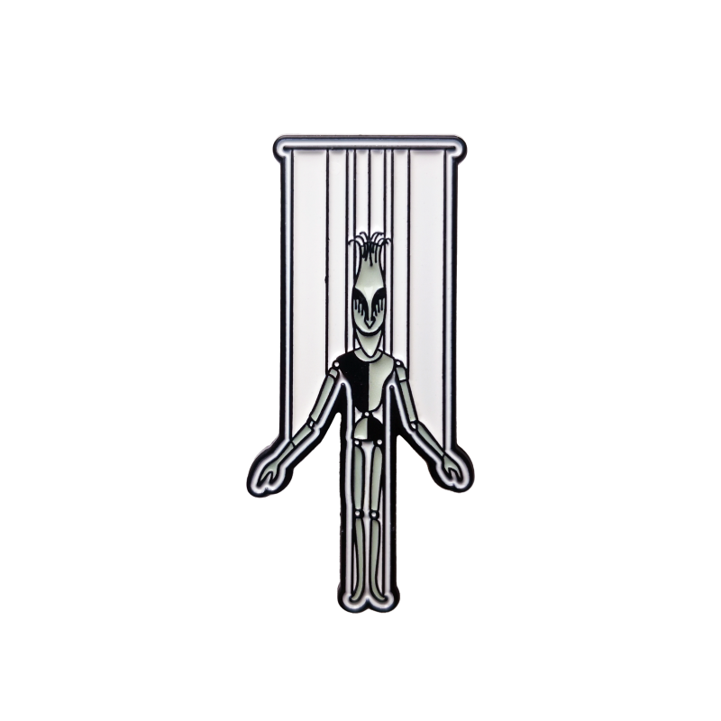 JUNJI ITO MARIONETTE MANSION ENAMEL PIN BADGE