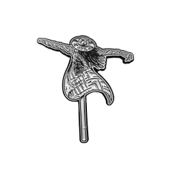 JUNJI ITO SCARECROW ENAMEL PIN BADGE