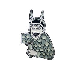 JUNJI ITO SOUICHIS CONVENIENT CURSE B&W LUNAR EXCLUSIVE ENAMEL PIN BADGE