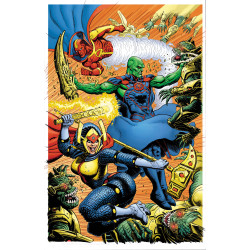 JUSTICE LEAGUE UNLIMITED 24 CVR E STEVE SKROCE CARD STOCK VAR