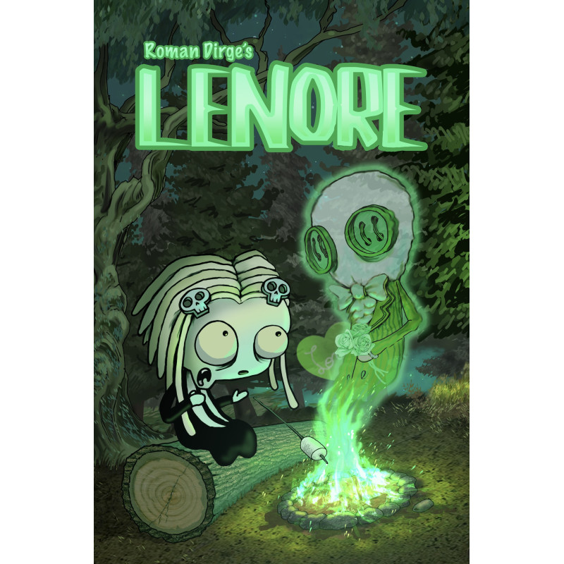 LENORE GHOST STORY 1 SDCC EXCLUSIVE ROMAN DIRGE GLOW IN THE DARK VAR Limited To 350 Copies Allocations May Occur