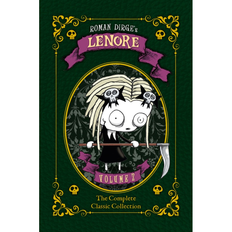 LENORE HC SLIPCASE SET SWIRLIES PURPLE NURPLES PINK BELLIES