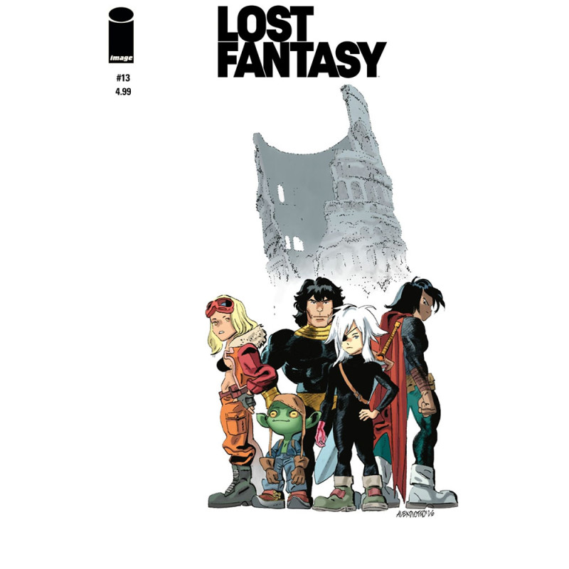 LOST FANTASY 13 CVR B ALEX DIOTTO VAR