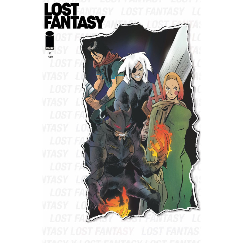 LOST FANTASY 13 CVR C ALEX DIOTTO ADVENTURER GROUP VAR