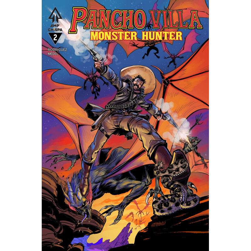 PANCHO VILLA MONSTER HUNTER 2 (OF 3) CVR A JEFF ZORNOW