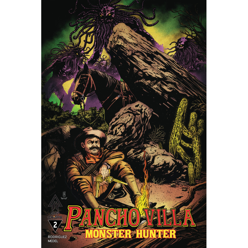 PANCHO VILLA MONSTER HUNTER 2 (OF 3) CVR B CHEMA VAR