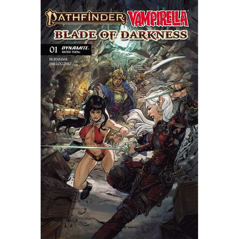 PATHFINDER VAMPIRELLA BLADE OF DARKNESS 1 CVR A STEVEN CUMMINGS
