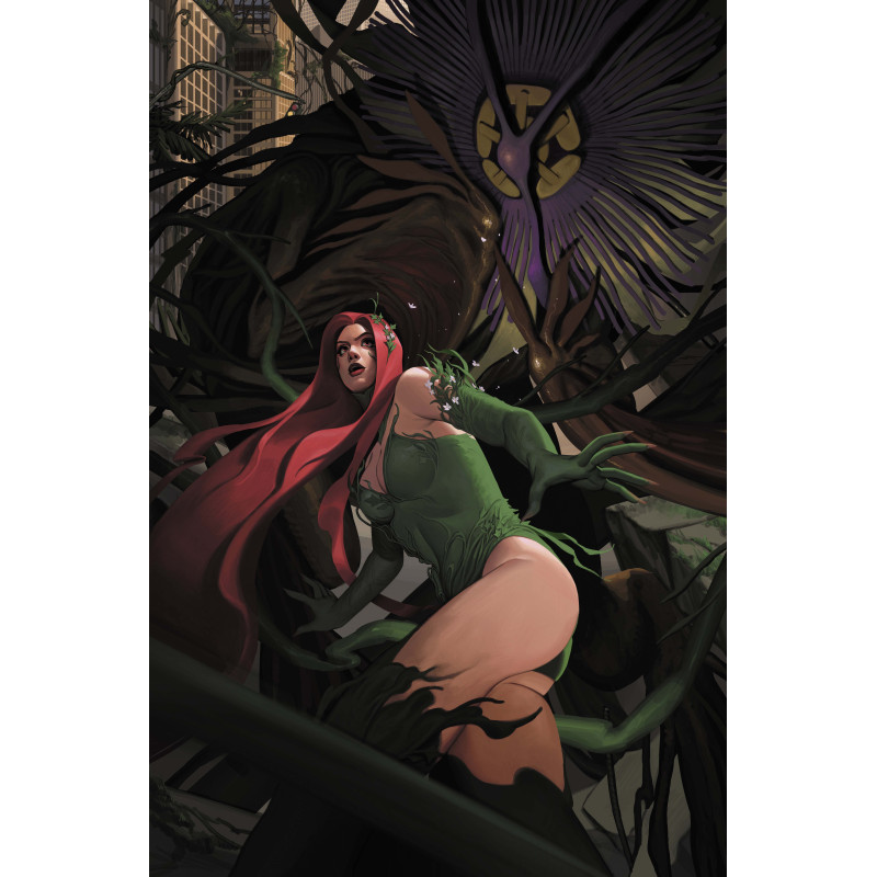 POISON IVY 49 CVR D MANNY VINCENT CARBONILLA CARD STOCK VAR (BATMAN BAD SEEDS)