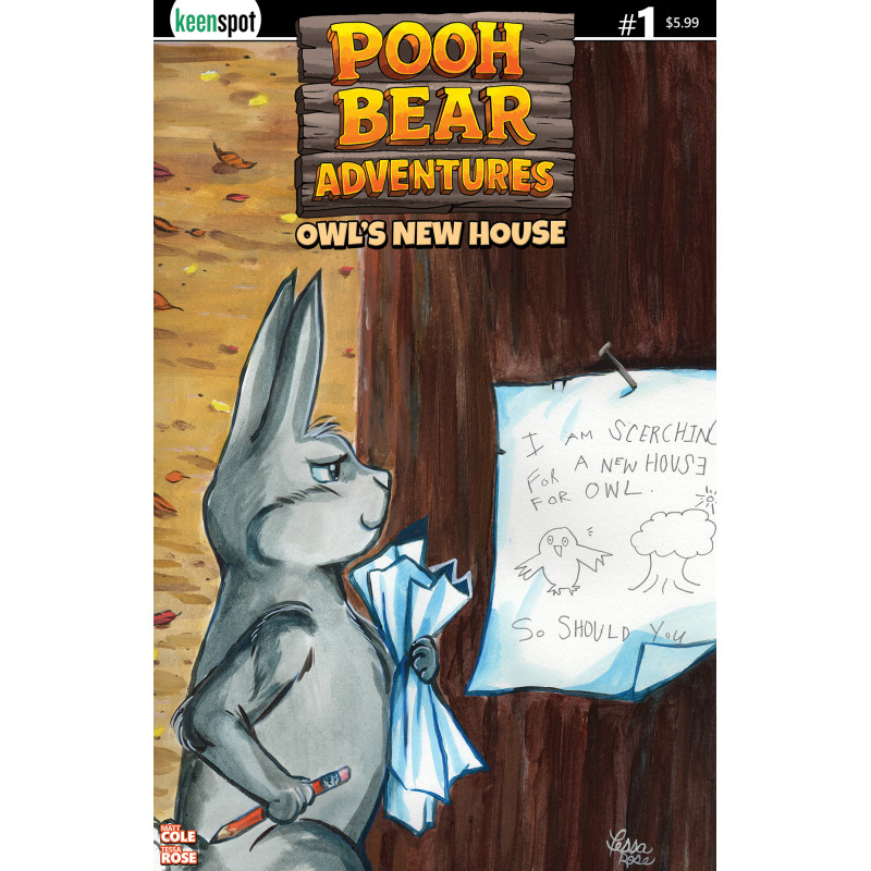 POOH BEAR ADVENTURES OWLS NEW HOUSE 1 (ONE SHOT) CVR A TESSA ROSE
