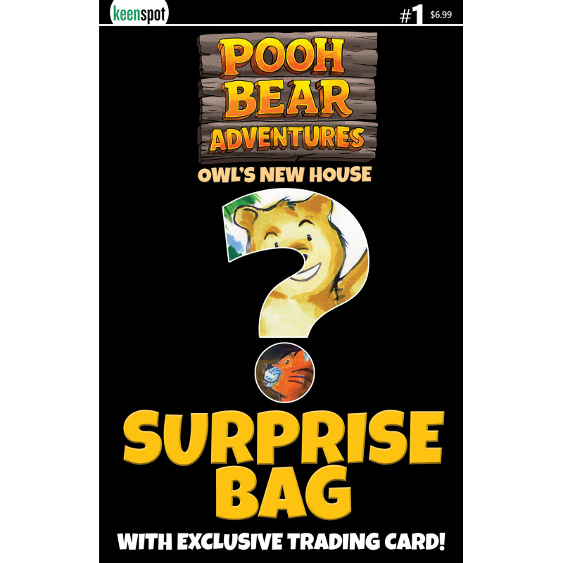 POOH BEAR ADVENTURES OWLS NEW HOUSE 1 (ONE SHOT) CVR D SURPRISE COVER BAGGED WITH TRADING CARD VAR