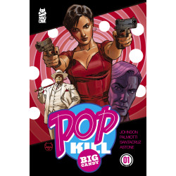 POP KILL BIG CANDY 1 (OF 4) CVR E DAVE JOHNSON FOIL CARDSTOCK VAR (MR)