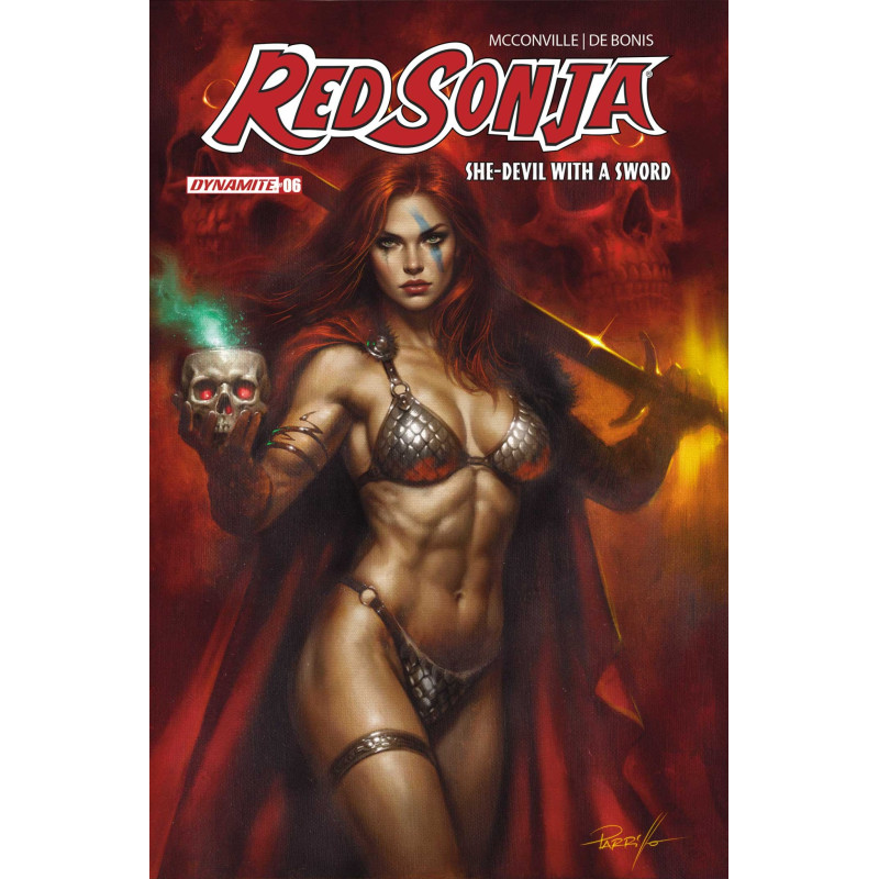 RED SONJA SHE DEVIL WITH A SWORD 6 CVR B LUCIO PARRILLO VAR