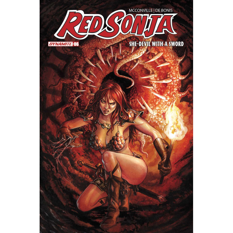 RED SONJA SHE DEVIL WITH A SWORD 6 CVR D MIKE ROOTH VAR
