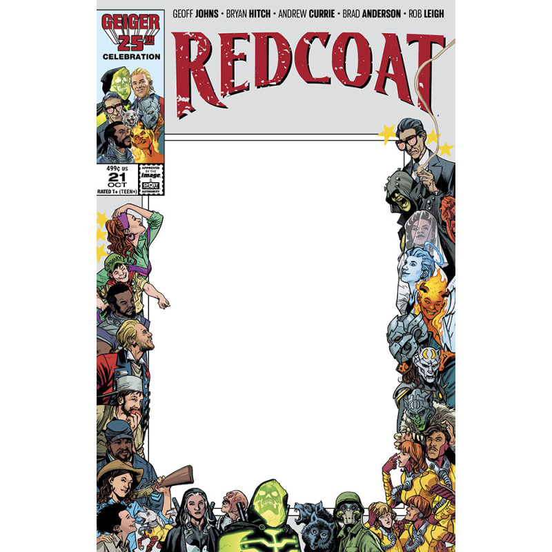 REDCOAT 21 CVR C BLANK SKETCH VAR