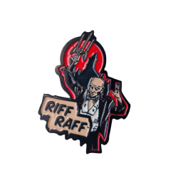 ROCKY HORROR PICTURE SHOW RIFF RAFF ENAMEL PIN BADGE