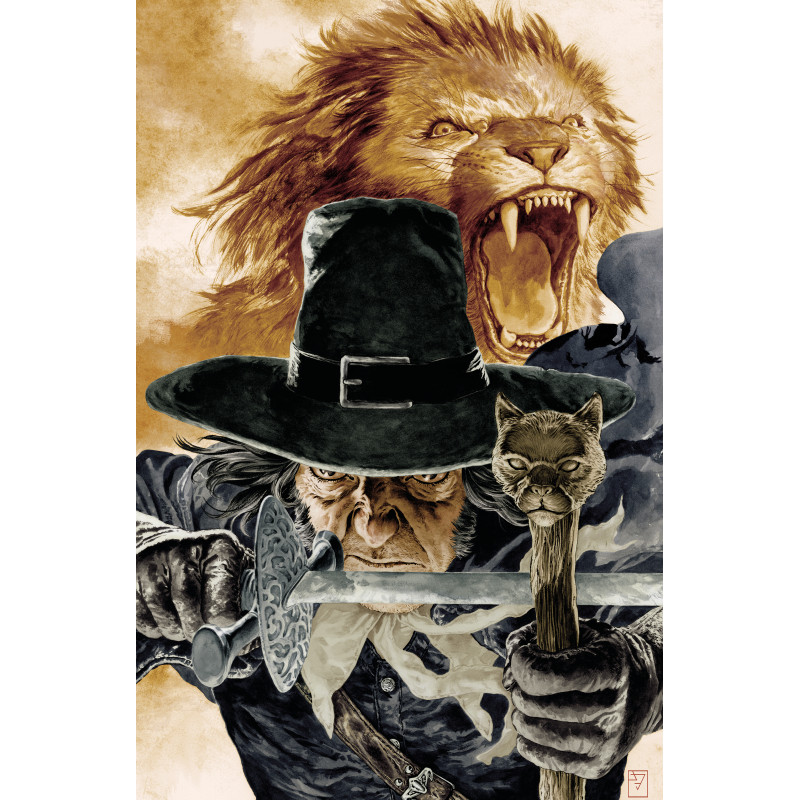 SOLOMON KANE THE LION ERRANT 1 SDCC EXCLUSIVE JH WILLIAMS III VIRGIN FOIL VAR (MR) Limited To 400 Copies Allocations May Occur