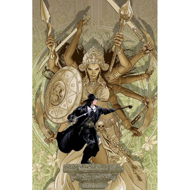 SOLOMON KANE THE LION ERRANT 4 (OF 4) CVR E PATCH ZIRCHER VIRGIN CARSTOCK VAR (MR)